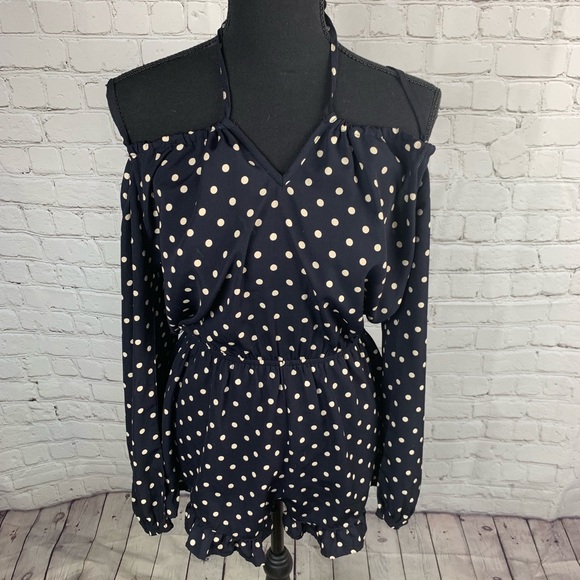 Illa illa cold shoulder romper - Picture 1 of 6